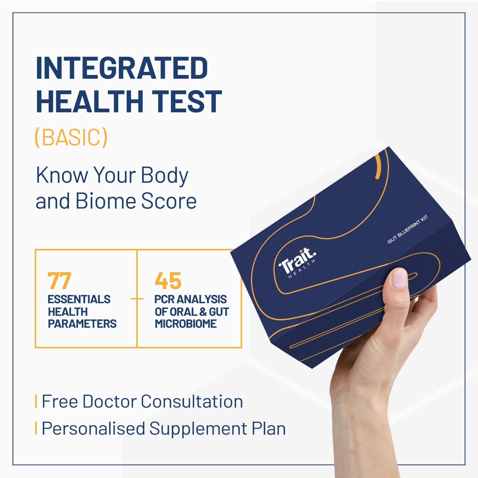 India's First Integrated Health Test - Know Your Body and Biome Score